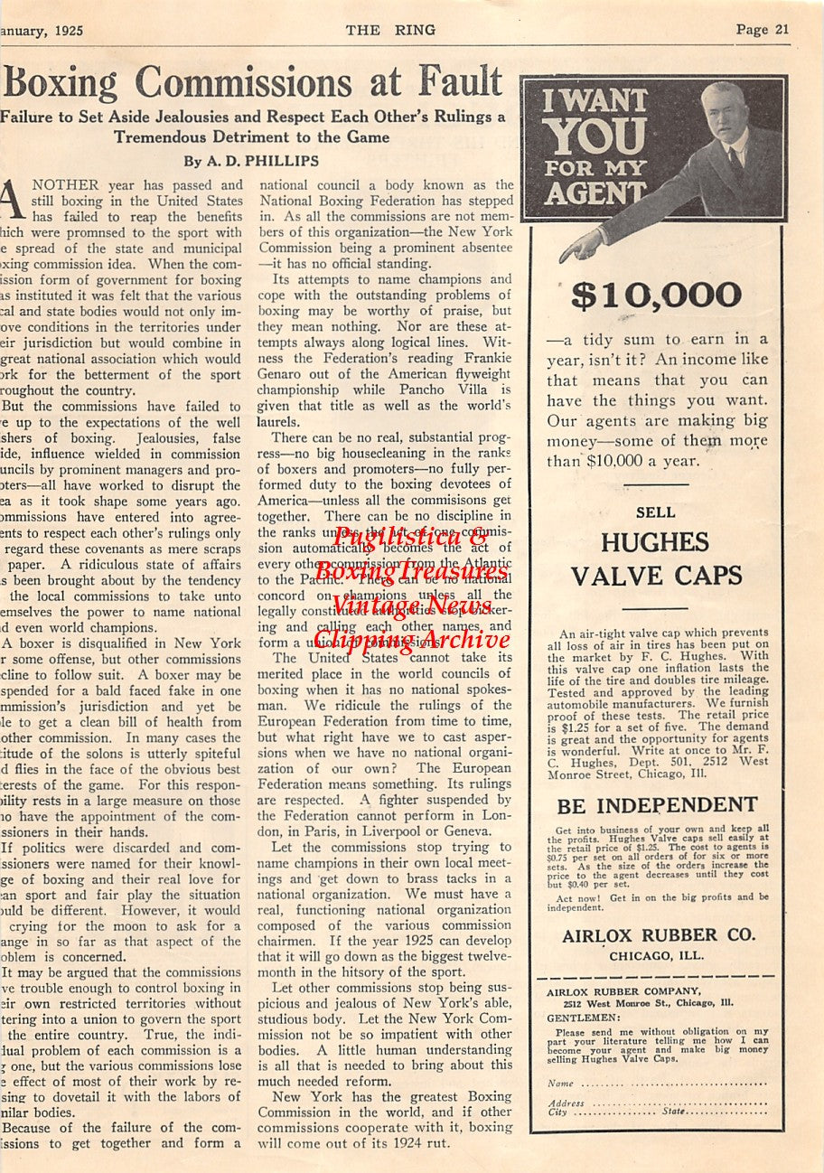 Boxing News Clipping #1534 - George Godfrey, Alex Hart, Bobby Barrett