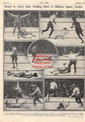 Boxing News Clipping #1537 - Mike Ballerino, Kid Sullivan, Pepper Martin, Mickey Brown