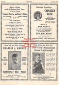 Boxing News Clipping #1543 - Charley Rose, Bermondsey Billy Wells, Solly Seeman