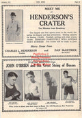 Boxing News Clipping #1547 - Charles L. Henderson, Ed Garvey, Lew Perfetti, Joe Colman, Ed Keeley, Martin Burke, Ray Newman