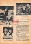 Boxing News Clipping #1567 - Jim Braddock, Joe Louis, Tommy Farr, Joe Gould