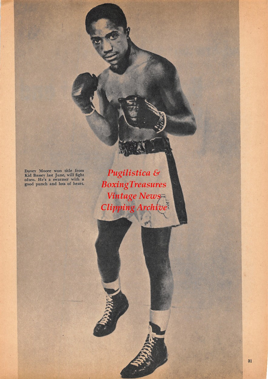 Boxing News Clipping #1571 - Davey Moore