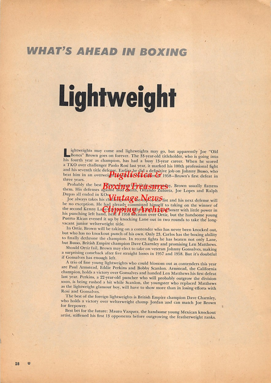 Boxing News Clipping #1573 - Don Jordan