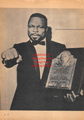 Boxing News Clipping #1578 - Archie Moore, Ingemar Johansson, Birgit Lundgren