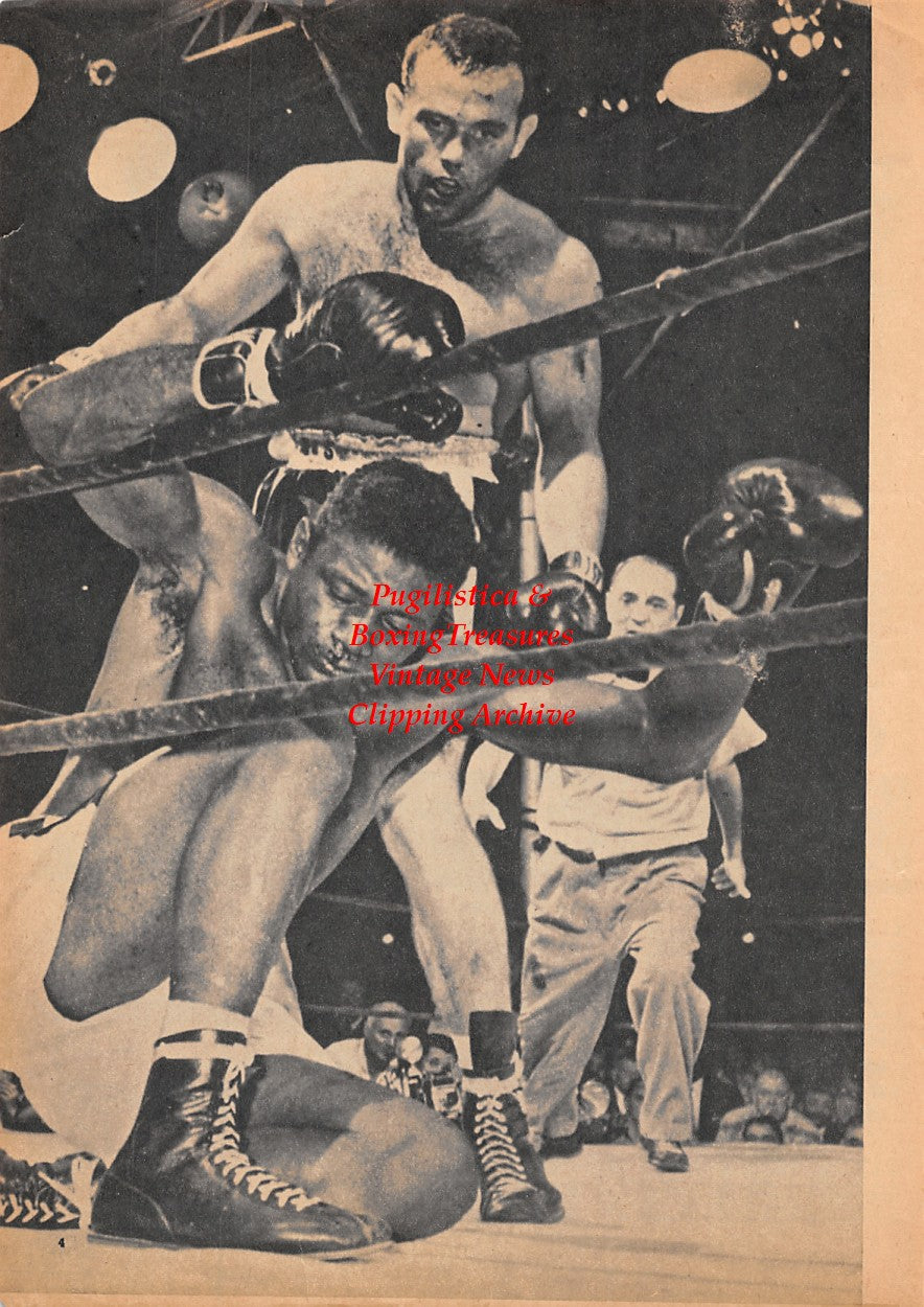 Boxing News Clipping #1580 - Ingemar Johansson vs. Floyd Patterson, Clancy Ross