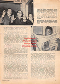 Boxing News Clipping #1584 - James D. Norris, Truman Gibson, Ben Bentley, Floyd Patterson, Statistics for the Year 1960