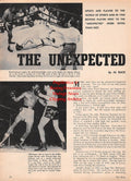 Boxing News Clipping #1591 - Floyd Patterson vs. Ingemar Johansson, Sugar Ray Robinson vs. Paul Pender