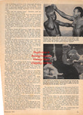 Boxing News Clipping #1595 - Benny Kid Paret vs. Federico Thompson, wrestler Johnny Walker