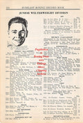 Boxing News Clipping #16 - Jimmy McLarnin, Don Curley