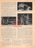 Boxing News Clipping #1602 - Military Boxing: Ray Kaplin, Andy Cudjo, Bob Montgomery, Joe Flood, George Casebeer, Roy Summers
