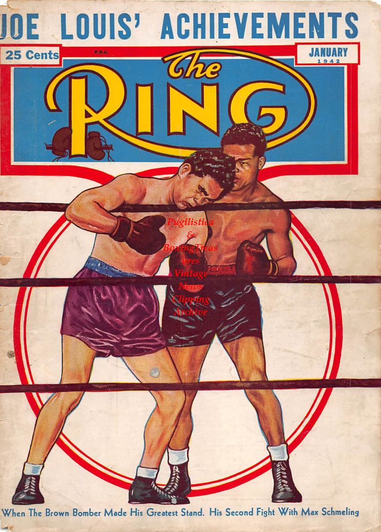 Boxing News Clipping #161 - Joe Louis vs. Max Schmeling II