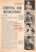 Boxing News Clipping #1618 - Rudy Sawyer, Tony DiBiase, Jackie Hayden, Bill Flamio