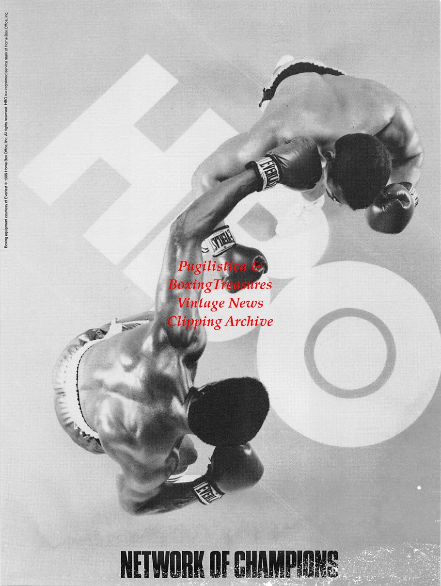 Boxing News Clipping #1630 - Salvador Sanchez, Alexis Arguello, Marvin Hagler, Sugar Ray Leonard, Aaron Pryor, Julio Cesar Chavez, Roberto Duran, Mike Tyson, Thomas Hearns, Larry Holmes, Evander Holyfield, Michael Spinks