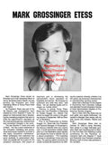 Boxing News Clipping #1631 - Mark Grossinger Etess