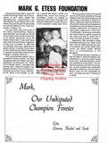Boxing News Clipping #1632 - Mark Grossinger Etess & Rocky Marciano