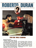 Boxing News Clipping #1634 - Roberto Duran, Marvin Hagler