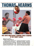 Boxing News Clipping #1635 - Thomas Hearns, Larry Holmes