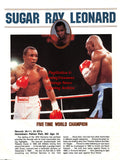Boxing News Clipping #1637 - Sugar Ray Leonard, Evander Holyfield