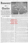 Boxing News Clipping #1642 - Joey Maxim vs. Ezzard Charles, James D. Norris