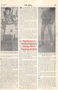 Boxing News Clipping #1648 - Elley Bennett, Joe Brown, George Dawson, Gunboat Smith