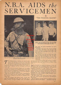 Boxing News Clipping #167 - Boxing In The Military, Harvey L. Miller, Primo Carnera
