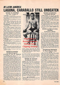 Boxing News Clipping #1679 - Milo Calhoun, Eddie Zaremba vs. Leroy Sayles