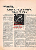 Boxing News Clipping #1681 - Wayne Bethea