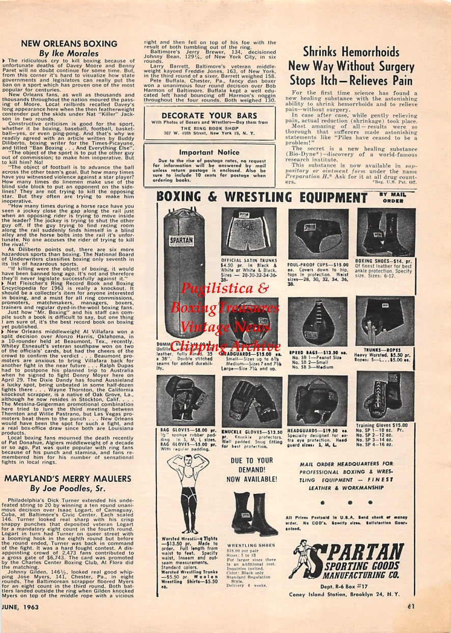 Boxing News Clipping #1681 - Wayne Bethea