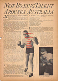 Boxing News Clipping #169 - Ron Richards, Mickey Miller, Booker Beckwith
