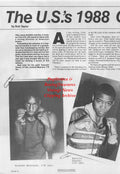 Boxing News Clipping #1696 - Andrew Maynard, Kelcie Banks, Muhammad Ali