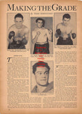 Boxing News Clipping #170 - Herbie Katz, Joey Maxim, Pete DeRuzza, Larry Cisneros