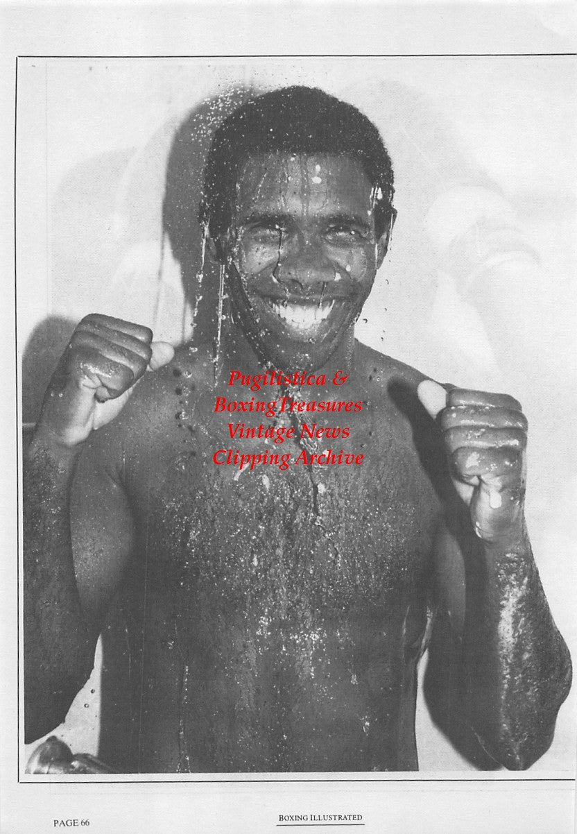 Boxing News Clipping #1706 - Howard Davis Jr.