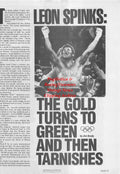 Boxing News Clipping #1713 - Leon Spinks