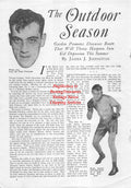 Boxing News Clipping #1719 - Ernie Schaaf, Primo Carnera