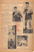 Boxing News Clipping #172 - Max Baer vs. Lou Nova, Ham Wiloby, Jesse Hennie, Pedro Hermandez, Frankie Donato