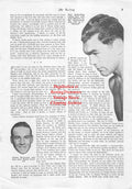 Boxing News Clipping #1720 - Max Schmeling, Jimmy McLarnin