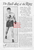 Boxing News Clipping #1722 - Adolph Heuser, Andrew Marsden vs. Marsaud, Simon Byrne vs. Deaf Burke
