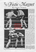 Boxing News Clipping #1725 - Jack Dempsey vs. King Levinsky, Jack Sherry, Johnny Dundee, Hans Steinke, Toots Mondt