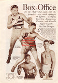 Boxing News Clipping #1726 - Tony Canzoneri, Jimmy McLarnin, Jack Dempsey, Kid Chocolate, King Levinsky