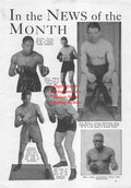Boxing News Clipping #1733 - Gorilla Jones, Harry Ebbets, Charlie Retzlaff, Ben Jeby, Billy Jones, Billy Wallace, James Jeffries vs. Jim Corbett