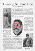 Boxing News Clipping #1734 - George Godfrey, John L. Sullivan, Peter Jackson, Tom Hyer