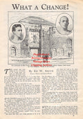 Boxing News Clipping #1750 - Tommy White vs. George Dixon