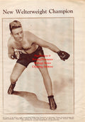 Boxing News Clipping #1751 - Tommy Freeman, Jimmy Gardiner, Otto Floto, Fireman Jim Flynn