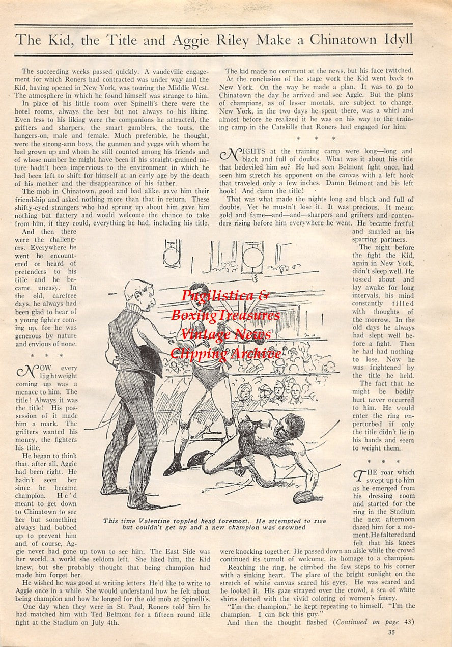 Boxing News Clipping #1756 - Peter Jackson
