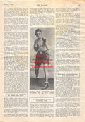 Boxing News Clipping #1760 - Battling Gizzy