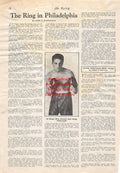 Boxing News Clipping #1762 - Al Rossi, Jack Dempsey