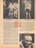Boxing News Clipping #1772 - Jerry Quarry, Boone Kirkman, Sonny Liston, Henry Clark, Eduarto Corletti, Oscar Bonavena, Joe Frazier