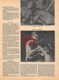 Boxing News Clipping #1778 - Joe Burns vs. Cookie Wallace, Ernie Lopez vs. Gabe Terronez, Fred Preacher Lewis vs. Charley James
