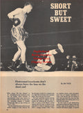 Boxing News Clipping #1783 - Tony Zale vs. Rocky Graziano, Tony Longoria, Lou Phillips