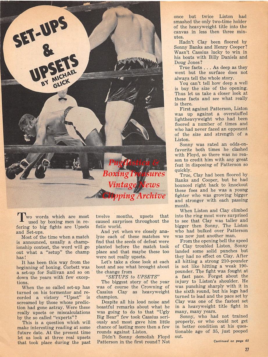 Boxing News Clipping #1809 - James J. Beattie